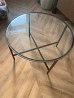 Glazen Salontafel ikea - GRATIS af te halen in Amsterdam, Huis en Inrichting, Tafels | Salontafels, Ophalen, Gebruikt, Rond, 50 tot 100 cm