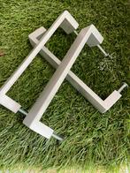 Mat grijze strakke meubel greepjes, Huis en Inrichting, Kasten | Ladekasten, Ophalen, 100 tot 150 cm, Zo goed als nieuw, Minder dan 100 cm