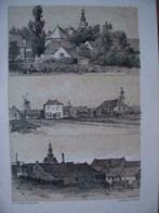 079 / Aardenburg / Oostburg / Biervliet  / Litho 1876, Antiek en Kunst, Ophalen of Verzenden