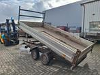 Humbaur kipper 360x185 / 3000kg / incl rijplaten - met werk, Ophalen, Gebruikt