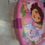 Roze dora broodtrommel of bewaarbakje, Verzenden, Zo goed als nieuw, Overige typen