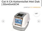 Catit kattenbak jumbo, Ophalen, Gebruikt, Gesloten