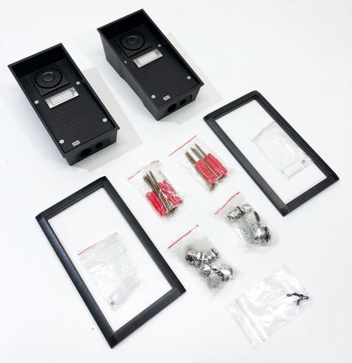 2N HELIOS FORCE ANALOOG DEUR INTERCOM 2 stuks - gebruikt, Telecommunicatie, Overige Telecommunicatie, Gebruikt, Ophalen of Verzenden