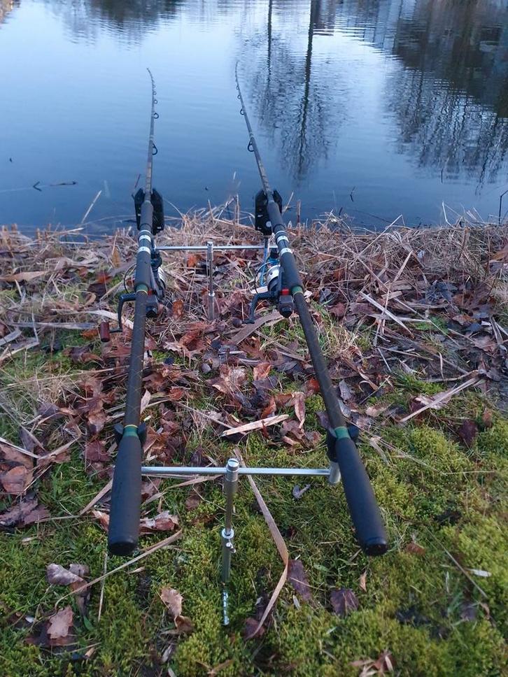 Oer Hollandsch setje .( oldskool ), Watersport en Boten, Hengelsport | Karpervissen, Overige typen, Ophalen of Verzenden