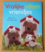 Vrolijke Vilten Vriendjes - Erna Vis - v.d. Ster - 2013, Hobby en Vrije tijd, Vilt, Gebruikt, Boek of Patroon, Ophalen of Verzenden