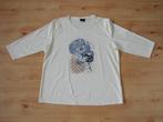 ZGAN NIEUW gebroken wit T-shirt maat 2XL, Wit, Maat 42/44 (L), Ophalen of Verzenden, Zo goed als nieuw
