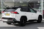 Toyota RAV4 2.5 Hybrid 218pk CVT Bi-Tone, Auto's, Stof, Gebruikt, 4 cilinders, 2487 cc
