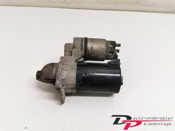 Startmotor van een Opel Corsa