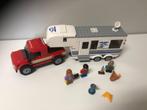Lego city 60182 pickup met camper - compleet, Ophalen of Verzenden, Zo goed als nieuw, Complete set, Lego