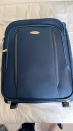 Samsonite koffer/trolley als nieuw blauw, Uitschuifbare handgreep, Minder dan 50 cm, Ophalen of Verzenden, Zo goed als nieuw