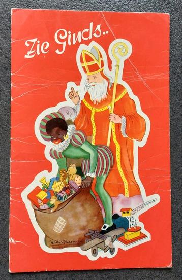 Vintage Sinterklaas boek  Zie ginds.... beschikbaar voor biedingen