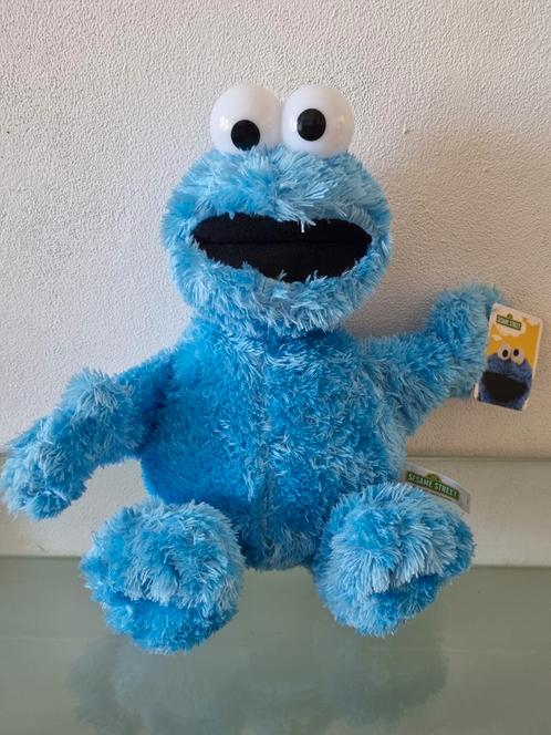 Orig, Sesamstraat, KOEKIEMONSTER, 40cm, Label/Kaart, Nieuw!, Kinderen en Baby's, Speelgoed | Knuffels en Pluche, Nieuw, Overige typen