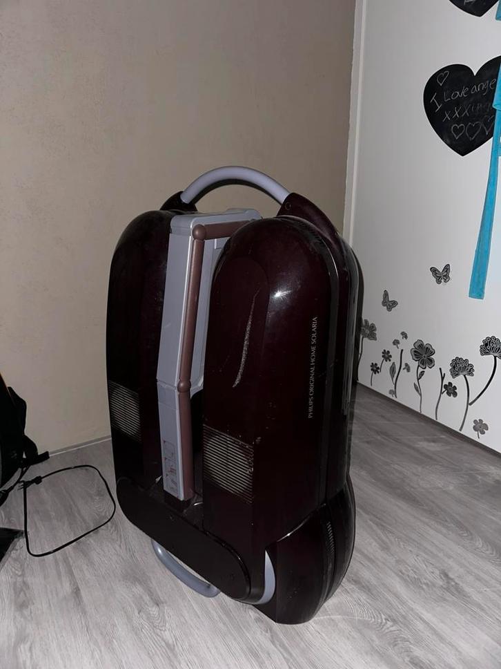 Phillips sunmobile 4S, Witgoed en Apparatuur, Zonnebanken en Gezichtsbruiners, Gebruikt, Zonnebank enkelzijdig, Minder dan 10 lampen