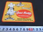 sticker Joure Herman Kramer bv  GOUD HAANTJE, Ophalen, Zo goed als nieuw, Bedrijf of Vereniging