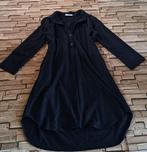 ZENGGI AMSTERDAM, Chique Zwarte Jurk met Wol, Mt 44/46, Kleding | Dames, Zenggi Amsterdam, Verzenden, Zo goed als nieuw, Jurk