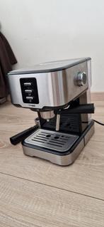 Koffiezetapparaat en espresso apparaat (ook cups), Witgoed en Apparatuur, Koffiezetapparaten, Stoompijpje, Gebruikt, Espresso apparaat
