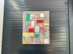 Nieuw! Abstract schilderij( handgemaakt) 40x50cm, Antiek en Kunst, Ophalen of Verzenden