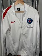 PSG Trainingsjack Nike Maat L, Kleding | Heren, Sportkleding, Maat 52/54 (L), Wit, Ophalen of Verzenden, Zo goed als nieuw