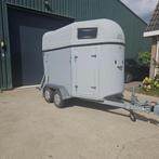 hotra innovatie 2 paards trailer, Dieren en Toebehoren, Paarden en Pony's | Trailers en Aanhangwagens, Ophalen, Gebruikt, Hout