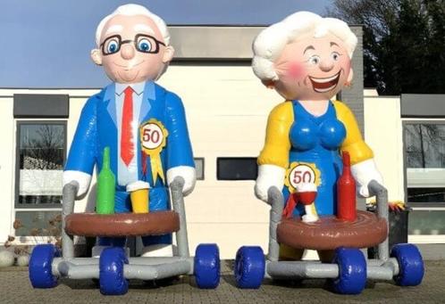 Abraham en Sarah rollator te huur!, Hobby en Vrije tijd, Feestartikelen | Verhuur, Abraham of Sarah, Ophalen
