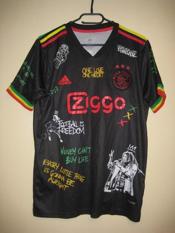 Ajax Bob Marley shirt, mt. S   ,2022 beschikbaar voor biedingen