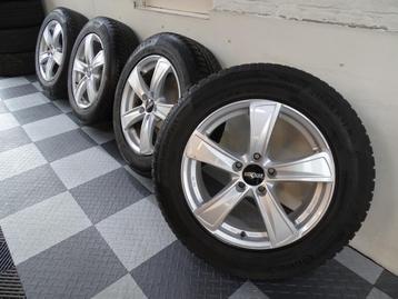 Set Oxxo VW Tiguan Audi Q3 LMV 215/65 17 Continental Winter beschikbaar voor biedingen