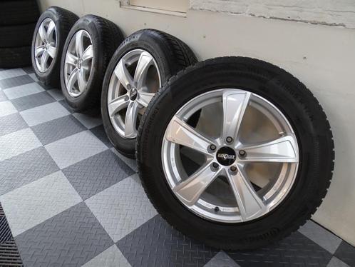 Set Oxxo VW Tiguan Audi Q3 LMV 215/65 17 Continental Winter, Auto-onderdelen, Banden en Velgen, Banden en Velgen, Winterbanden