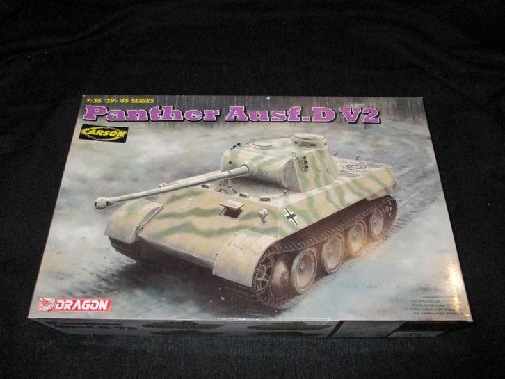 D-131,DRAGON 1-35,NO,6822,Panther Ausf.D V2,NO,2, Hobby en Vrije tijd, Modelbouw | Auto's en Voertuigen, Nieuw, Overige typen