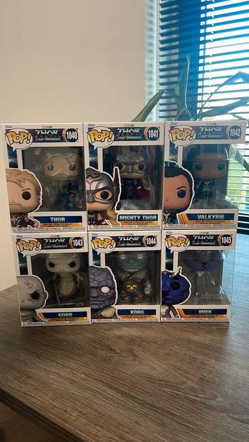 Funko pop Thor Love and Thunder set beschikbaar voor biedingen