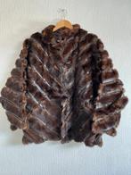 Echte bont jas te koop, Kleding | Dames, Jassen | Winter, Ophalen of Verzenden, Zo goed als nieuw, Maat 38/40 (M), Bruin