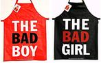2st. Leuk BBQ schort The Bad Boy & The Bad Girl (new), Ophalen of Verzenden, Nieuw