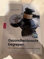 Gezondheidsrecht Begrepen - Lydia Janssen, Boeken, Ophalen of Verzenden, Gamma, Zo goed als nieuw, HBO