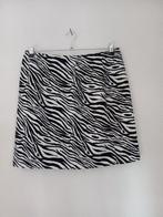 Rut&Circle Damesrok Maat L - Zebraprint, Rut&Circle, Zwart, Maat 42/44 (L), Ophalen of Verzenden