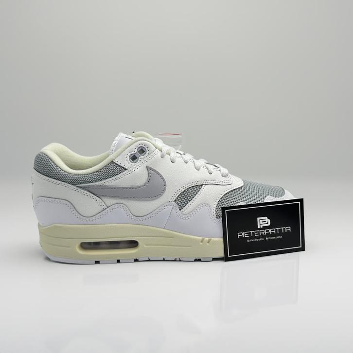 Nike Air Max 1 Patta White Waves 38 38,5 EU 5.5 6 US, Kleding | Dames, Schoenen, Nieuw, Sneakers of Gympen, Wit, Ophalen of Verzenden