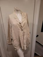 Zgan mooie Oska linnen blazer maat 3 / L, Beige, Maat 42/44 (L), Ophalen of Verzenden, Zo goed als nieuw