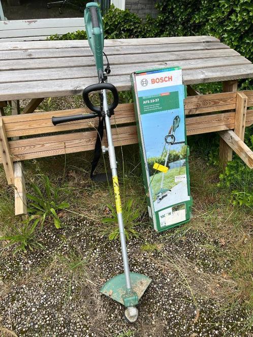 Bosmaaier Bosch AFS 23-37, Tuin en Terras, Bosmaaiers, Gebruikt, Elektrisch, 10 tot 30 cm, Ophalen