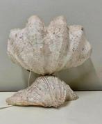Vintage clamp shell lamp, Ophalen of Verzenden, Mineraal