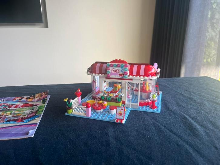 Lego Friends set 3061, City park café, Kinderen en Baby's, Speelgoed | Duplo en Lego, Gebruikt, Lego, Complete set, Ophalen of Verzenden