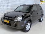 Hyundai Tucson 2.0i Dynamic Airco Cruise Trekhaak (2004), 4 cilinders, Zwart, Origineel Nederlands, Bedrijf