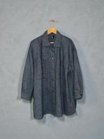 Vuokko wol blouse overhemd blauw top maat M medium 38, Kleding | Dames, Ophalen of Verzenden, Zo goed als nieuw, Maat 38/40 (M)