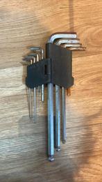 Degelijke complete set imbus sleutels maat 1.5 tm 10, Ophalen of Verzenden, Gebruikt