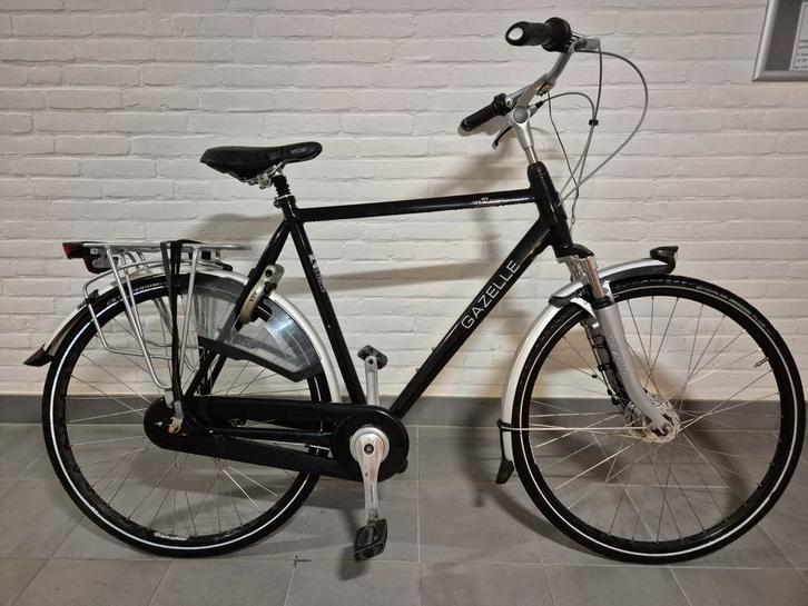 Gazelle Paris, Fietsen en Brommers, Fietsen | Heren | Herenfietsen, Zo goed als nieuw, Gazelle, 61 tot 65 cm, Versnellingen, Ophalen