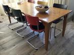 Grenen Eettafel - 210cm Lang, Huis en Inrichting, Gebruikt, 200 cm of meer, Vijf personen of meer, Grenenhout