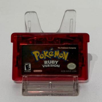  Game Boy Advance Game: Pokemon Ruby Version Los beschikbaar voor biedingen