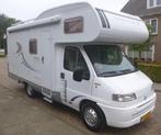 Dethleffs Alkoof 2.8 D A5880 2000 Wit zeer mooi !!! garage, Caravans en Kamperen, Campers, Alkoof, Ringverwarming, Fiat, Treinzit