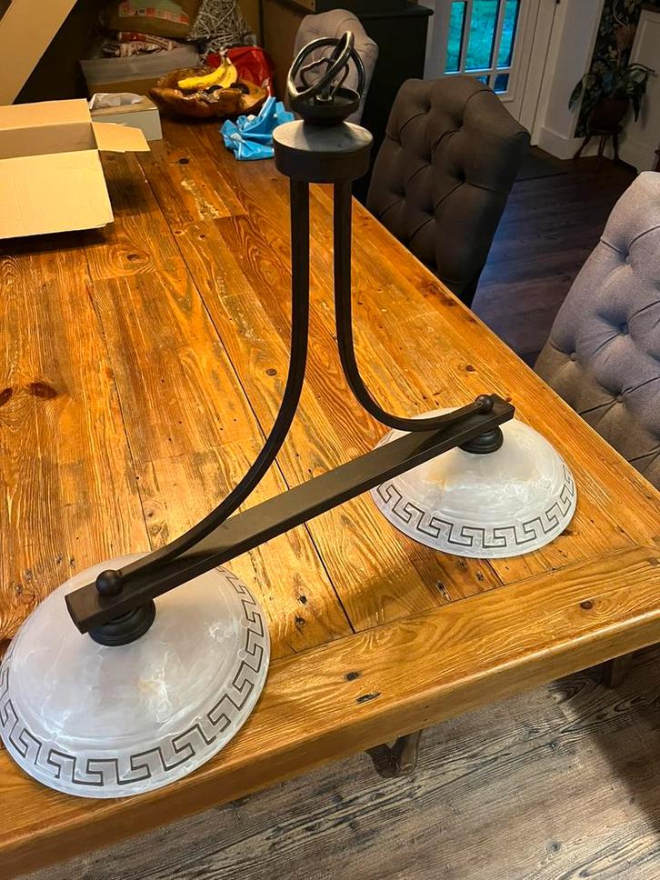Lampen set grieks, Huis en Inrichting, Lampen | Plafondlampen, Zo goed als nieuw, Ophalen