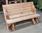 Inklapbare picknicktafel / picknickbank – Demo model, Tuin en Terras, Picknicktafels, Ophalen, Gebruikt, Inklapbaar, Rechthoekig