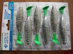 6 stuks PSP Flexi Fix Slug Line 100 roofvis shads / kunstaas, Ophalen of Verzenden, Nieuw, Overige typen
