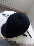 Zwarte paardrij cap, Dieren en Toebehoren, Paardrijkleding, Ophalen of Verzenden, Overige soorten, Dames, Cap