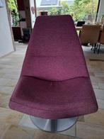 Draaistoel | Roze / Paars | Rook en huisdier vrij, Ophalen, Eenpersoons, 75 tot 100 cm, Zo goed als nieuw
